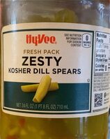 Zesty Kosher Dill Spears