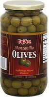 Manzanilla Olives Stuffed With Minced Pimiento
