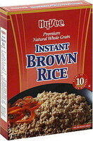 Hy vee whole grain instant brown rice