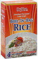 Hy vee instant boil in bag white rice