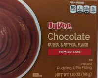 Instant chocolate pudding & pie filling, chocolate