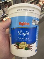 Light vanilla nonfat yogurt, light vanilla