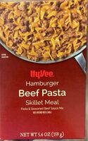 Hy vee hamburger beef pasta skillet meal