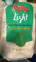Light english muffins, light