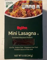 Hy vee enriched macaroni product