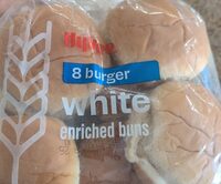 White Burger Buns