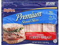 Smoked Turkey Breast Shaved Slices - Lean