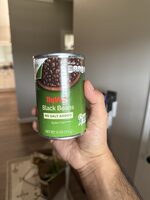 No salt added black beans