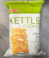 Kettle Cooked Jalapeno & Cheddar Flavored Potato Chips