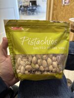 Pistachios salted in the shell, pistachios