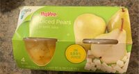 Hy vee diced pears in 100% juice