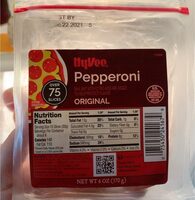 Hy vee original pepperoni