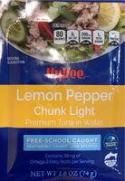 Lemon Pepper Chunk Light Tuna