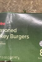 Seasoned Turkey Burgers