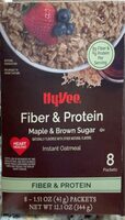 Fiber & Protein Maple & Brown Sugar Instant Oatmeal