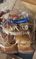 12 Burger White Enriched Buns