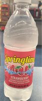 Strawberry flavored water