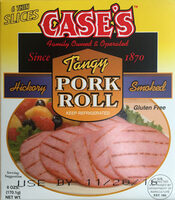 Hickory Smoked Tangy Pork Roll, 6 count