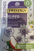 SLEEP Spiced apple & vanilla with camomille & passionflowers