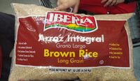 Arroz integral grano largo