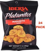 Madurito sweet plantain chips