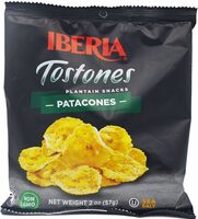 Tostones plantain chips patacones lightly salted