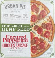 Uncured Pepperoni & Sliced Chicken Sausage Pizza