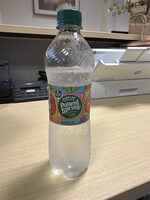 Raspberry lime sparkling natural spring water, raspberry lime