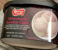 Strawberry sundae cake ice cream