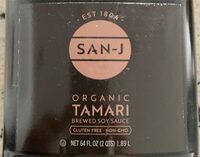 Organic Tamari Gluten Free Soy Sauce