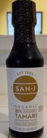 Organic Tamari Gluten Free Soy Sauce Reduced Sodium