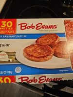 Pork regular sausage patties
