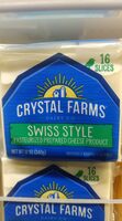 Swiss Style Pasteurized Prepared Cheese Product