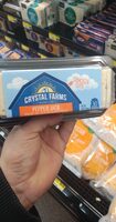 Crystal farms, cracker cuts pepper jack cheese