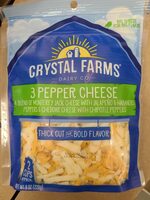 3 pepper natural cheese, 3 pepper