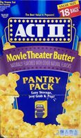 Movie Theater Butter Microwave Popcorn