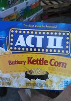 ACT II Buttery Kettle Corn, 8.25 OZ