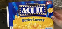 Butter Lovers Microwave Popcorn
