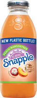 All natural peach mangosteen flavored juice drink