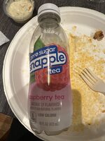 Diet snapple raspberry tea