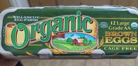 12 Large Grade AA Brown Eggs