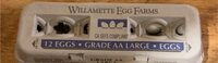 Grade AA large eggs