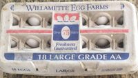 18 Large Grade AA Eggs