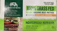 Grass Fed Beef Patties