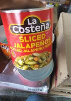 Green Pickled Sliced Jalapeno Peppers