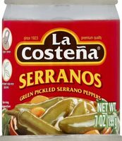 La costena  serrano peppers