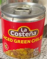 Diced green chiles