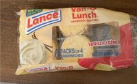Vanilla cream sandiwch cookies