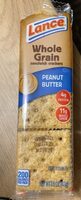 PEANUT BUTTER sandwich crackers