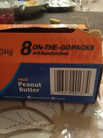 Lance, toast chee, cracker sandwiches, real peanut butter, real peanut butter